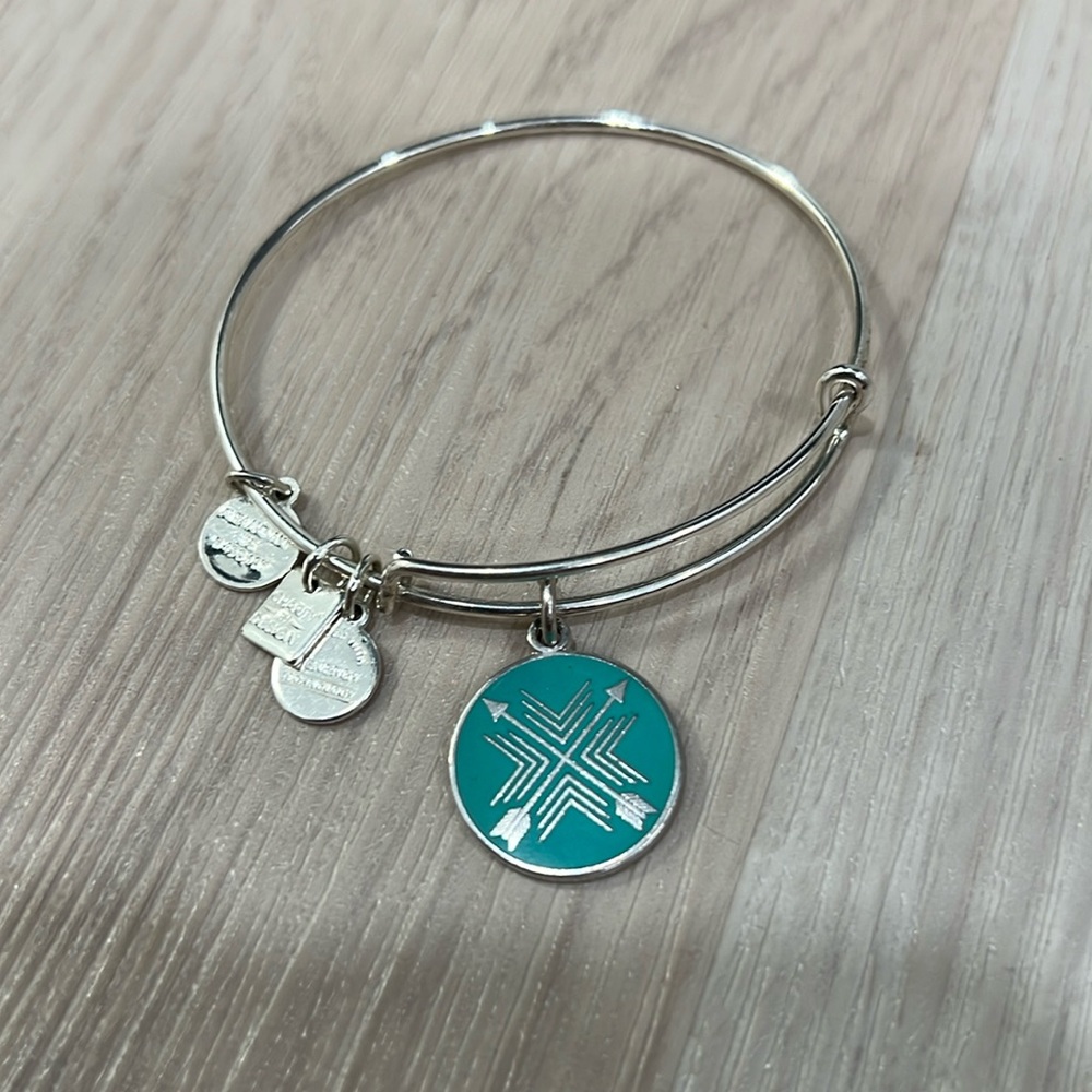 Alex and Ani Silver Arrow of Friendship Bracelet